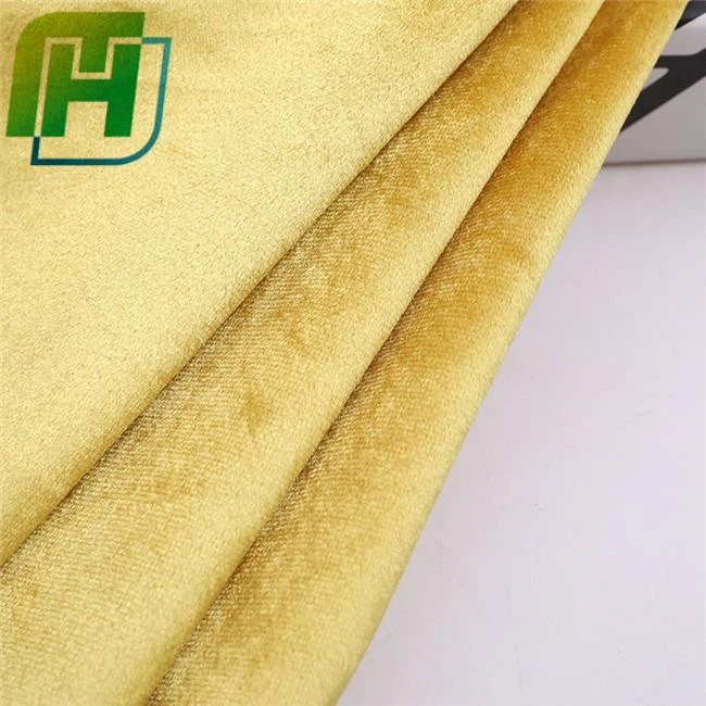 Gold Velvet Fabric