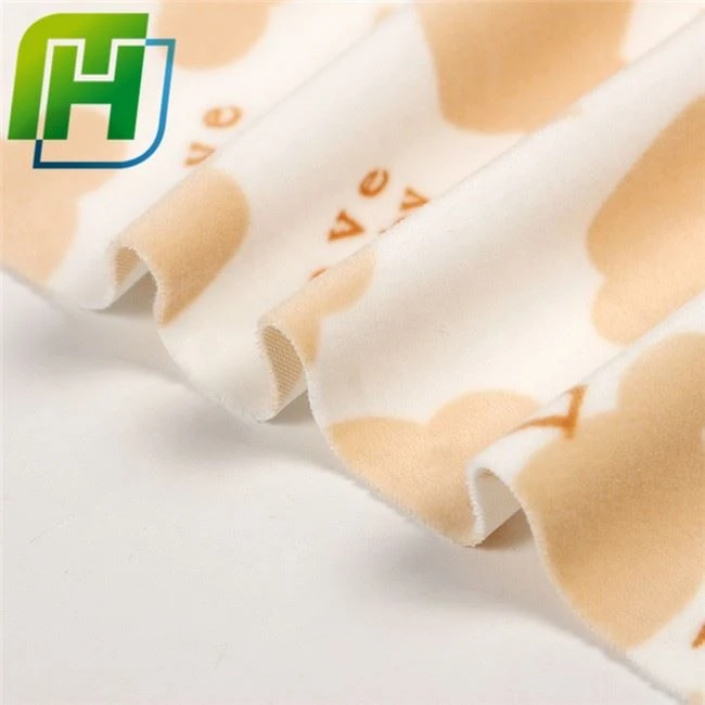 Print Minky Cuddle Fleece Fabric For Baby Blanket