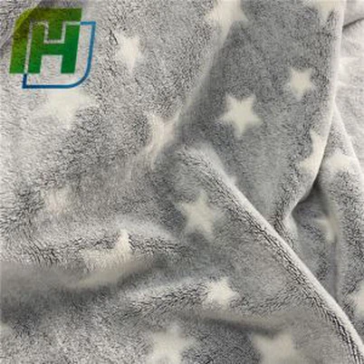 Coral Fleece Pyjamas Stoff