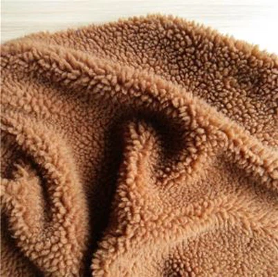 Pledd fleece Sherpa stoff
