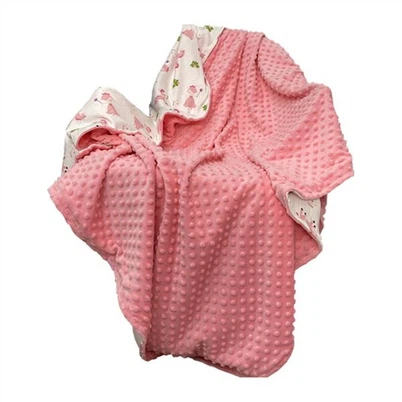 Selvbindende Minky teppe